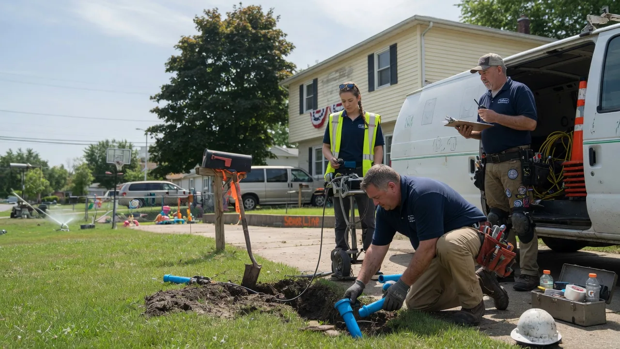 Slab Leak Repair in Wapakoneta, OH near me